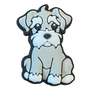 Schnauzer Puppy Croc Charm